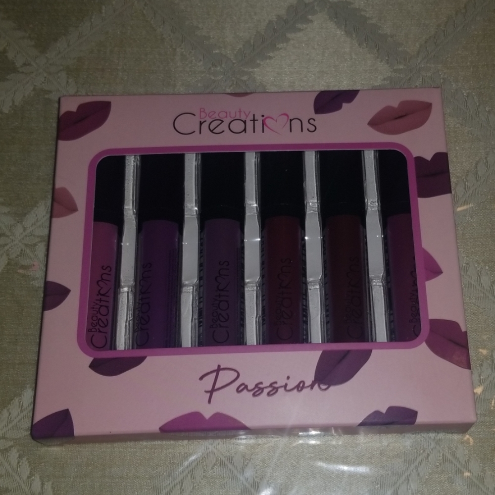 BEAUTY CREATIONS SET OF 6 LIQUID MATTE LIPSTICK